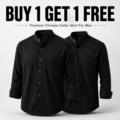 Premium Chinese Collar Shirt